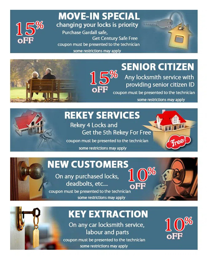 Safe Key Shop Chicago Ridge, IL 708-297-9147 - coupon21-set-five